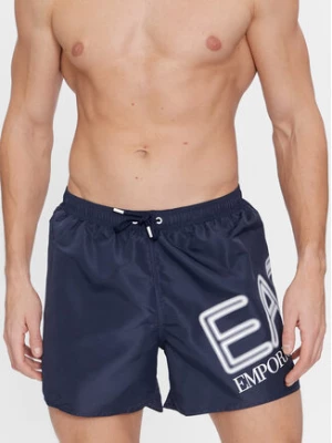 EA7 Emporio Armani Szorty kąpielowe 902000 4R736 0003 Granatowy