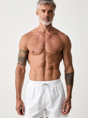 EA7 Emporio Armani szorty kąpielowe męskie biały