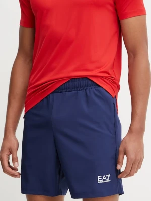 EA7 Emporio Armani szorty męskie kolor granatowy AF14581.7M000169