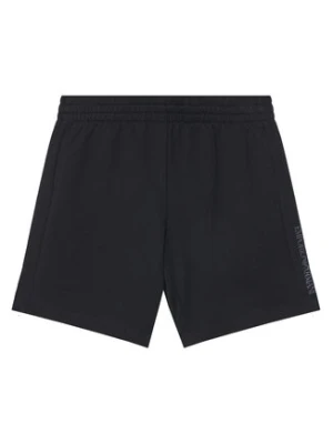 EA7 Emporio Armani Szorty sportowe 7B000040 AF10380 UC001 Czarny Regular Fit