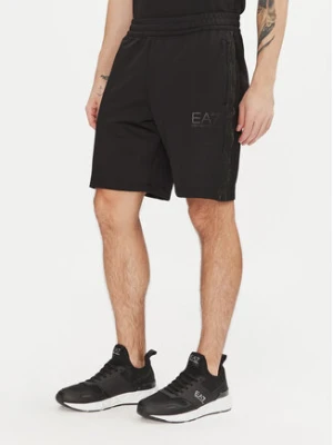 EA7 Emporio Armani Szorty sportowe 7M000309 AF13526 UC001 Czarny