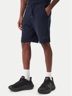 EA7 Emporio Armani Szorty sportowe 7M001365 AF22262 UB102 Granatowy Regular Fit