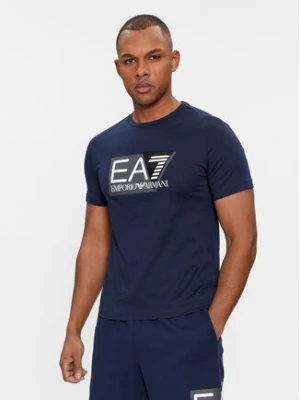 Zdjęcie produktu EA7 Emporio Armani T-Shirt 3DPT81 PJM9Z 1554 Granatowy Regular Fit