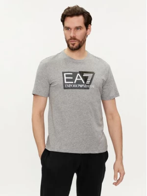 EA7 Emporio Armani T-Shirt 3DPT81 PJM9Z 3905 Szary Regular Fit