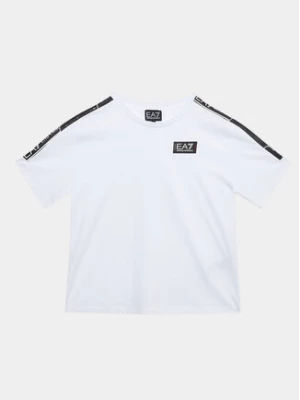 EA7 Emporio Armani T-Shirt 3RBT56 BJ02Z 1100 Biały Regular Fit