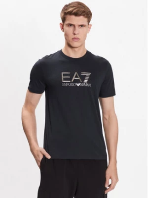 EA7 Emporio Armani T-Shirt 3RPT71 PJM9Z 1578 Granatowy Regular Fit
