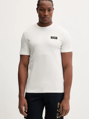 EA7 Emporio Armani t-shirt beżowy