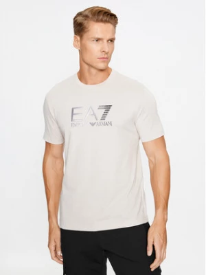 EA7 Emporio Armani T-Shirt 6RPT71 PJM9Z 1716 Srebrny Regular Fit