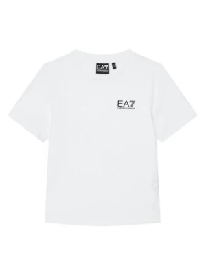 EA7 Emporio Armani T-Shirt 7B000020 AF10378 U0002 Biały Regular Fit