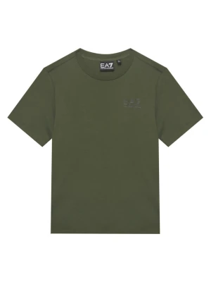 EA7 Emporio Armani T-Shirt 7B000020 AF10378 U7014 Zielony ciemny Regular Fit
