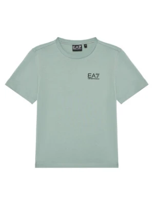 EA7 Emporio Armani T-Shirt 7B000020 AF10378 U9024 Zielony Regular Fit