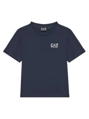 EA7 Emporio Armani T-Shirt 7B000020 AF10378 UB102 Granatowy Regular Fit