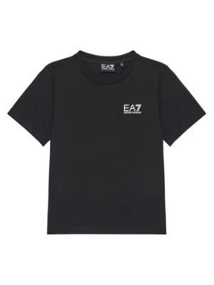 EA7 Emporio Armani T-Shirt 7B000020 AF10378 UC001 Czarny Regular Fit