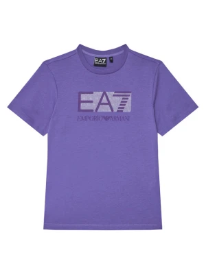EA7 Emporio Armani T-Shirt 7B000036 AF10378 UA050 Niebieski Regular Fit