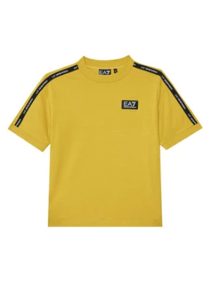 EA7 Emporio Armani T-Shirt 7B000054 AF10378 U7036 Żółty Regular Fit
