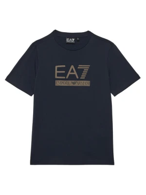 EA7 Emporio Armani T-Shirt 7B000350 AF10375 UB102 Granatowy Regular Fit