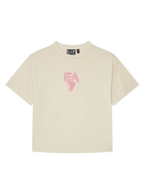 EA7 Emporio Armani T-Shirt 7G000042 AF12503 U1079 Beżowy Relaxed Fit