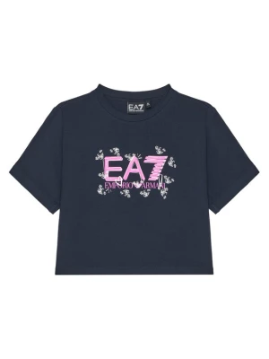 EA7 Emporio Armani T-Shirt 7G000151 AF10373 UB102 Granatowy Regular Fit