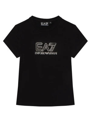EA7 Emporio Armani T-Shirt 7G000257 AF10373 UC001 Czarny Slim Fit