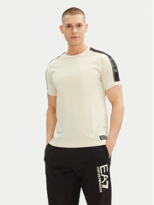 EA7 Emporio Armani T-Shirt 7M000138 AF10375 U1079 Écru Regular Fit