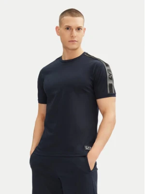 EA7 Emporio Armani T-Shirt 7M000138 AF10375 UB102 Granatowy Regular Fit