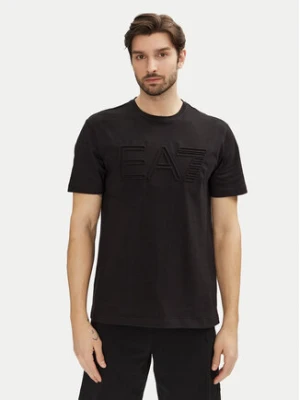 EA7 Emporio Armani T-Shirt 7M000149 AF14772 UC001 Czarny Regular Fit