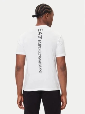 EA7 Emporio Armani T-Shirt 7M000567 AF10375 M0003 Biały Regular Fit