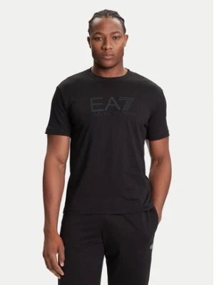 EA7 Emporio Armani T-Shirt 7M000898 AF10375 UC001 Czarny Regular Fit