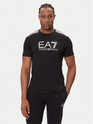 EA7 Emporio Armani T-Shirt 7M000961 AF10375 UC001 Czarny Regular Fit