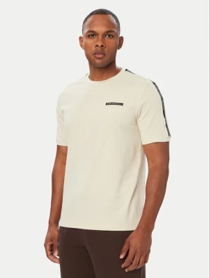 EA7 Emporio Armani T-Shirt 7M002189 AF10373 U1079 Kremowy Regular Fit