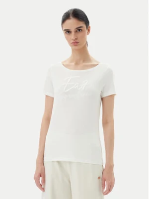 EA7 Emporio Armani T-Shirt 7W000184 AF10373 U0005 Écru Regular Fit