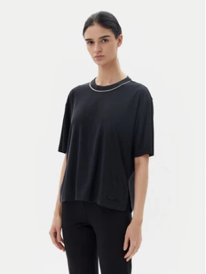 EA7 Emporio Armani T-Shirt 7W000340 AF12956 UC001 Czarny Oversize