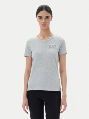 EA7 Emporio Armani T-Shirt 7W000492 AF10373 O8002 Szary Regular Fit