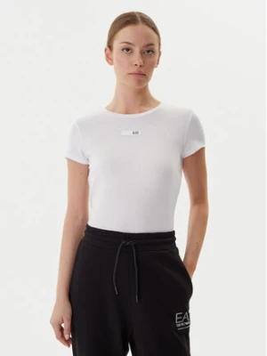 EA7 Emporio Armani T-Shirt 7W000673 AF12945 U0002 Biały Slim Fit