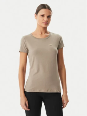 EA7 Emporio Armani T-Shirt 7W001045 AF10373 U6167 Brązowy Regular Fit