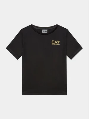 EA7 Emporio Armani T-Shirt 8NBT51 BJ02Z 0200 Czarny Regular Fit