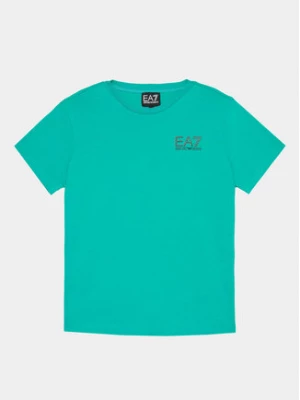 EA7 Emporio Armani T-Shirt 8NBT51 BJ02Z 1815 Zielony Regular Fit