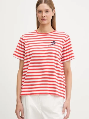EA7 Emporio Armani T-shirt damski bawełniany