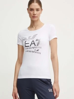 EA7 Emporio Armani t-shirt damski kolor biały TJQCZ.6DTT17