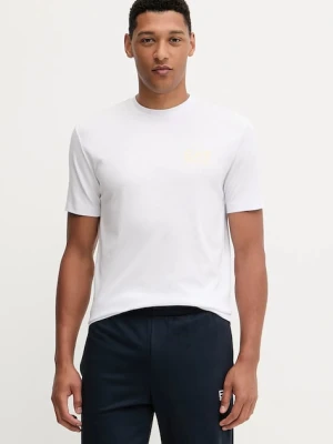 EA7 Emporio Armani t-shirt męski kolor biały z nadrukiem AF13739.7M000666