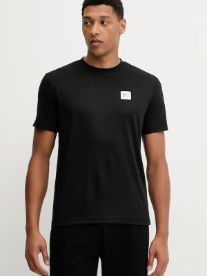 EA7 Emporio Armani t-shirt męski kolor czarny gładki AF24318.7X000041