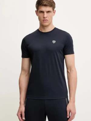EA7 Emporio Armani t-shirt męski kolor granatowy gładki PJRGZ.8NPT16