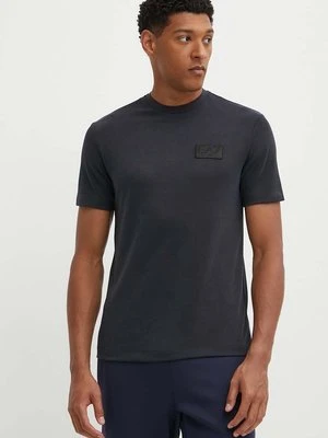 EA7 Emporio Armani t-shirt męski kolor granatowy z aplikacją PJ6QZ.6DPT72