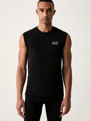 EA7 Emporio Armani T-shirt treningowy męski czarny