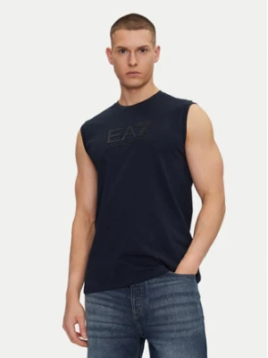 EA7 Emporio Armani Tank top 7M000223 AF10375 UB102 Granatowy Regular Fit