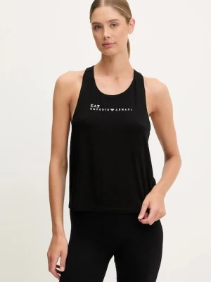 EA7 Emporio Armani top treningowy kolor czarny AF12945.7W000273