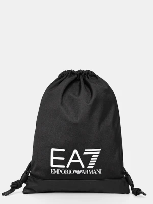 EA7 Emporio Armani worek kolor czarny z nadrukiem AF19722.7X000283