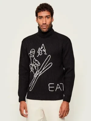 EA7 Golf | Regular Fit | z dodatkiem wełny