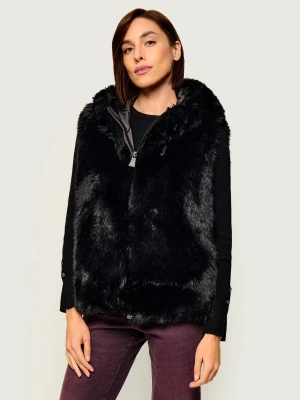 EA7 Kamizelka | Oversize fit czarny