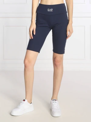 EA7 kolarki | slim fit granatowy